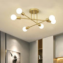 Lustre Led Pendente Minimalista com 6 Lâmpadas - LightWave