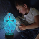 Luminária de Decoração Religiosa 3D 16 Cores RGB