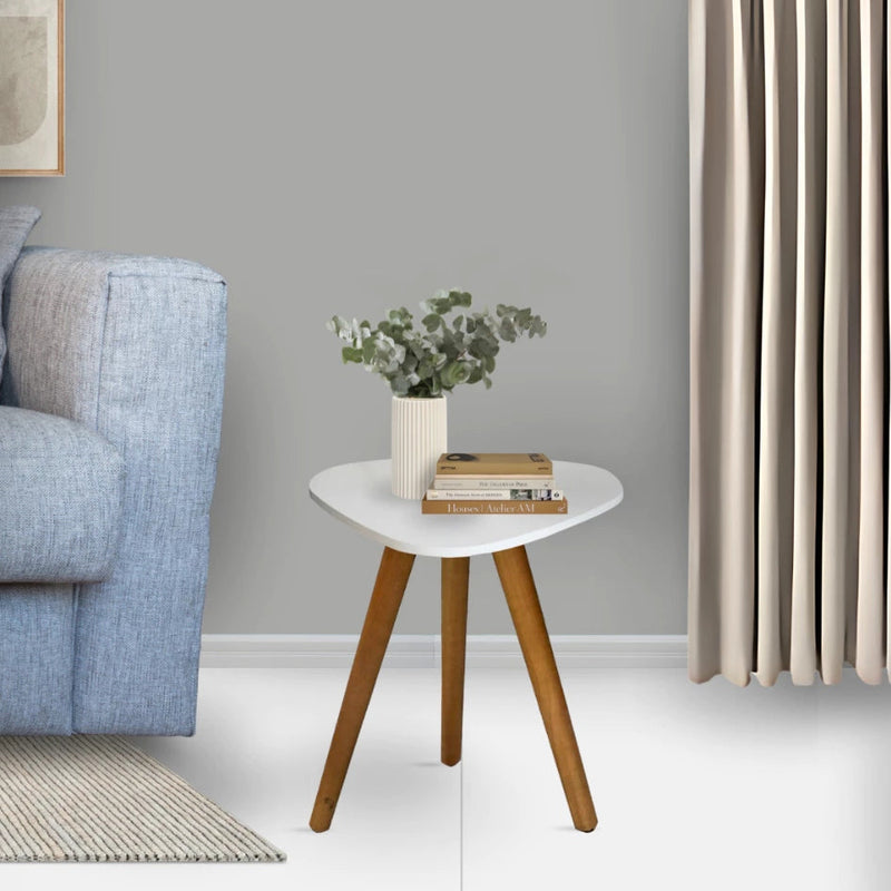 Mesinha Lateral Decorativa de Pé Palito