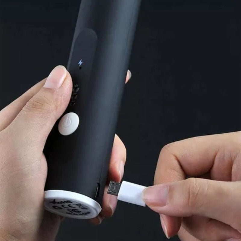 Mini Mixer Elétrico 2 em 1 para Bebidas e Ovos Recarregável